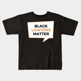 Black Lawyers Matter Kids T-Shirt